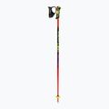 Children's ski poles LEKI WCR Evo Lite SL TR bright red/black/neon yellow 2