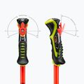 Children's ski poles LEKI WCR Pro Lite SL TR bright red/black/neon yellow 7