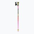 Children's ski poles LEKI WCR Evo Lite SL TR neon pink/black/neon yellow 2