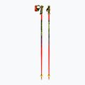 Ski poles LEKI WCR Pro SL TR bright red/black/neon yellow