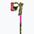 Children's ski poles LEKI WCR Pro Lite SL TR neon pink/black/neon yellow 3
