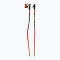 Ski poles LEKI WCR Pro GS TR bright red/black/neon yellow