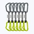 EDELRID Pure 6-piece climbing express set. 10 cm slate/oasis