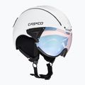 Ski helmet CASCO SP-2 Photomatic Visor structured white glossy