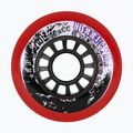Roller skate wheels Powerslide Hurricane 76 mm/85A 4 pcs. red