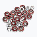 Powerslide PS One Spacer/Bearings rollerblade wheels 8 pcs. 90mm/82A white 905304 3