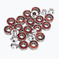 Powerslide PS One Spacer/Bearings rollerblade wheels 8 pcs. 84mm/82A white 905306 3
