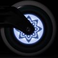 Powerslide Graphix Left rollerblade wheels white 905361 4