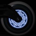 Powerslide Graphix Left rollerblade wheels white 905361 5