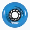 Powerslide Spinner 80mm/88A rollerblade wheels 4 pcs blue 905386