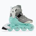 Powerslide Rocket grey/teal children's roller skates 2