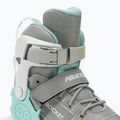 Powerslide Rocket grey/teal children's roller skates 5