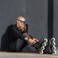 Powerslide men's roller skates Imperial One 80 black/yellow 908376 9