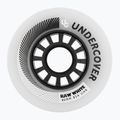 UNDERCOVER WHEELS Raw 80 mm/85A rollerblade wheels 4 pcs white