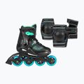 Children's roller skates with protectors Playlife Joker Combo Jr blue sky