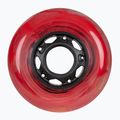 Powerslide Adventure children's rollerblade wheels 76/82A 4 pcs red cloud 4