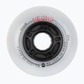 Powerslide Neons 80 mm/85A rollerblade wheels 4 pcs red.