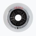 Powerslide Neons 90 mm/85A rollerblade wheels 4 pcs red.