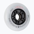 Powerslide Neons 90 mm/85A rollerblade wheels 4 pcs red. 2