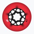 Roller skate wheels UNDERCOVER WHEELS Team Pro 80 mm/86A 4 pcs. red