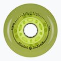 Roller skate wheels Powerslide Neons LED 80 mm/85A 4 pcs. green