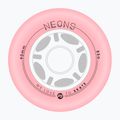 Roller skate wheels Powerslide Neons LED 90 mm/85 A 4 pcs. rose