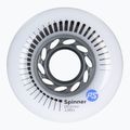 Roller skate wheels Powerslide Spinner 72 mm/88A 4 pcs. white