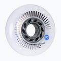 Roller skate wheels Powerslide Spinner 80 mm/88A 4 pcs. white 2