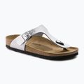 Flip-flops BIRKENSTOCK Gizeh Birko-Flor Narrow silver