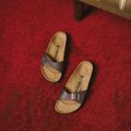 BIRKENSTOCK Madrid BF Narrow dark brown slides 8