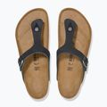 Slides BIRKENSTOCK Gizeh Oiled Leather black 3