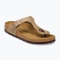 Slides BIRKENSTOCK Gizeh Oiled Leather tabacco brown