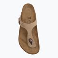 Slides BIRKENSTOCK Gizeh Oiled Leather tabacco brown 5
