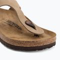 Slides BIRKENSTOCK Gizeh Oiled Leather tabacco brown 7