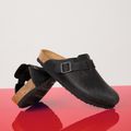 BIRKENSTOCK Boston LEOI Narrow black flip-flops 10