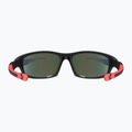 UVEX children's sunglasses Sportstyle black mat red/ mirror red 507 53/3/866/2316 9