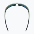 UVEX Sportstyle 225 olive green mat/mirror silver sunglasses 53/2/025/7716 8