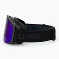 UVEX ski goggles G.gl 3000 TO black matt/mirror blue/lasergold lite/clear 4