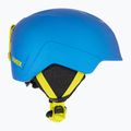 Children's ski helmet UVEX Manic Pro blue/lime matt 4