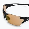 UVEX Sportstyle 803 R CV V black mat/colorvision litemirror red variomatic cycling glasses S5320412206 5
