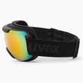 Ski goggles UVEX Downhill 2000 FM black mat/rainbow rose 55/0/115/26 4
