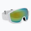 Ski goggles UVEX Topic white matt/mirror orange blue