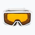 UVEX Saga To S1/S3 ski goggles white shiny/mirror rose/lasergold lite/clear 3