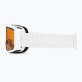 UVEX Saga To S1/S3 ski goggles white shiny/mirror rose/lasergold lite/clear 5