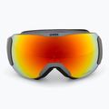 UVEX Downhill 2100 CV rhino matt/mirror orange ski goggles 2