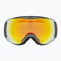 UVEX Downhill 2100 CV rhino matt/mirror orange ski goggles 2