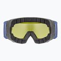 Ski goggles UVEX Athletic FM navy matt/mirror blue green 5