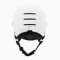 Children's ski helmet UVEX Rocket Visor Jr white/black matt/mirror blue/smoke 4