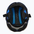 Children's ski helmet UVEX Rocket Visor Jr blue matt/mirror blue/smoke 5