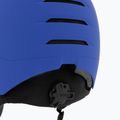 Children's ski helmet UVEX Rocket Visor Jr blue matt/mirror blue/smoke 8